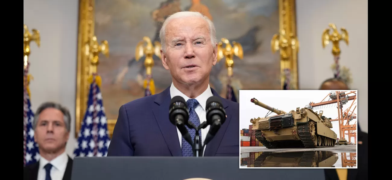 US to send tanks to Ukraine in major blow for Putin