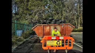 Teenager who ‘had enough’ of fly-tipping is cleaning the streets himself