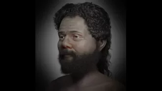 Face of a man who died 9,500 years ago, brought to life by scientists