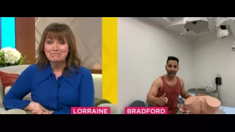Shaken Lorraine viewers in disbelief over Dr Amir Khan’s giant vagina model: ‘Too much for 9am’
