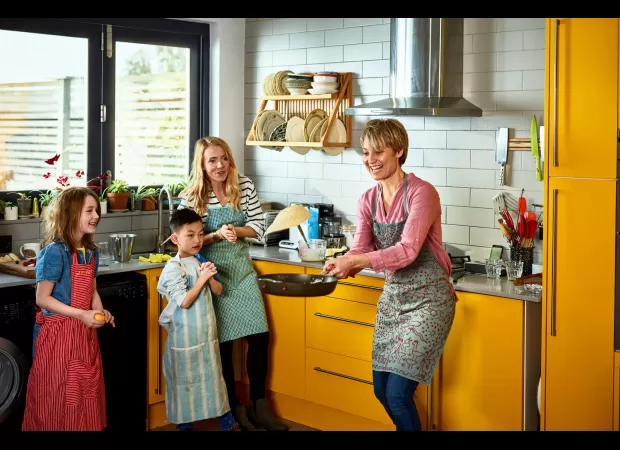 Celebrate Pancake Day by flipping good puns and jokes. Here are some examples:

Pancakes are great, but so are pancakes jokes.

Having pancakes for breakfast is the best idea ever!

Pancakes are the perfect way to start the day.

Have a stack of pancakes 