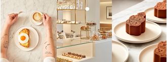 Claridge's has opened a new cafe in London that offers seafood crepes and champagne to go.