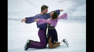 Christopher Dean, one of the dancers on Dancing on Ice, explains why he avoided watching his and Jayne Torvill's classic Bolero routine on the show. He says that he was really nervous about the performance and didn't want to watch it afterwards.