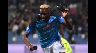 Victor Osimhen has not ruled out a move to Napoli amid Manchester United and Chelsea interest. The 19-year-old has impressed for Club Brugge this season and has been linked with a number of top clubs.