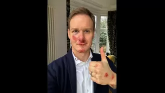 Sally Nugent and Jon Kay of BBC Breakfast reached out to Dan Walker after learning of his horrific bike crash. They sent him a message of support and encouragement.