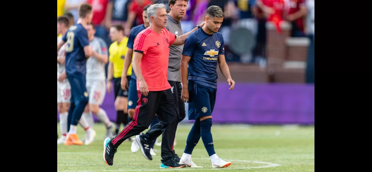 Andreas Pereira has praised the influence Jose Mourinho had on his development as a footballer during his time with Manchester United.