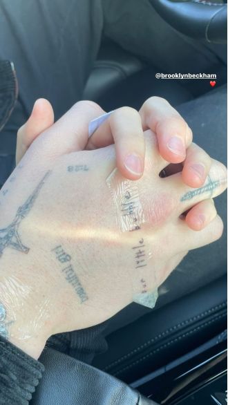 Brooklyn Beckham is devoted to his wife Nicola Peltz and has been getting tattoos for her, with more than 20 dedicated to her.