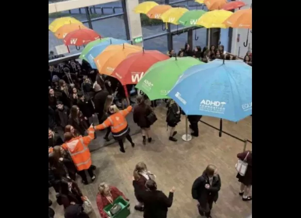 Boys are wearing skirts to school to demonstrate their opposition to male teachers examining the dress code of female students.