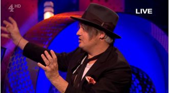 Pete Doherty shared a story of a mix-up involving a kidnapping when he appeared on the TV show The Last Leg.