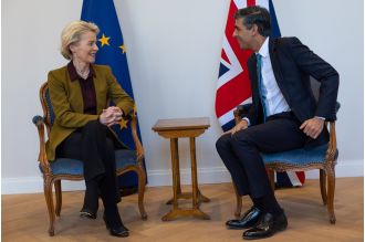 Rishi Sunak is still negotiating the UK's Brexit deal with the EU, even though a visit from an EU leader has been cancelled this weekend.