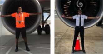 A 27-year-old has achieved a major milestone—they have become a pilot for Delta Airlines, having previously worked as a ramp agent.