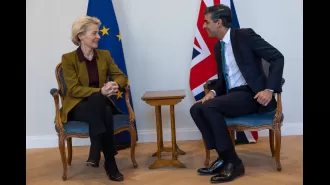 Rishi Sunak is still negotiating the UK's Brexit deal with the EU, even though a visit from an EU leader has been cancelled this weekend.