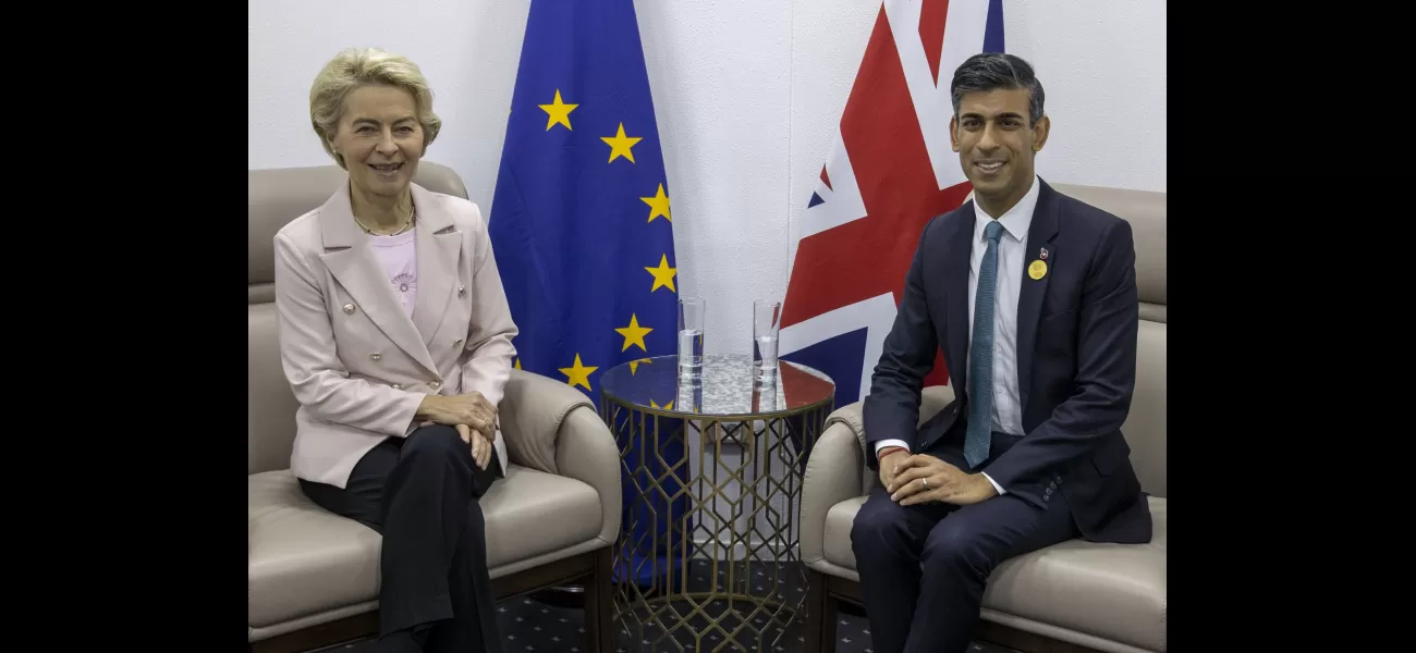 Rishi Sunak, the Chancellor of the Exchequer, has reached an agreement with the Northern Irish government following intense negotiations on the UK's Brexit deal with the EU.