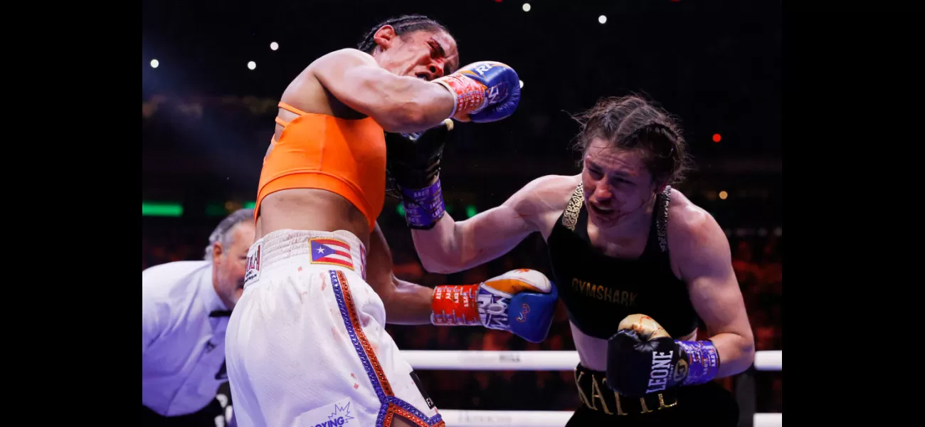 Katie Taylor's much-anticipated rematch with Amanda Serrano has been called off after the Puerto Rican fighter suffered an injury.