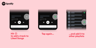 Spotify has replaced their heart icon with a new and improved 