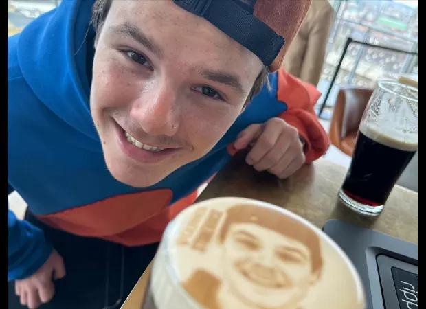 David Beckham and his son Cruz spent time in Dublin to mark Cruz's 18th birthday with a boys' trip.