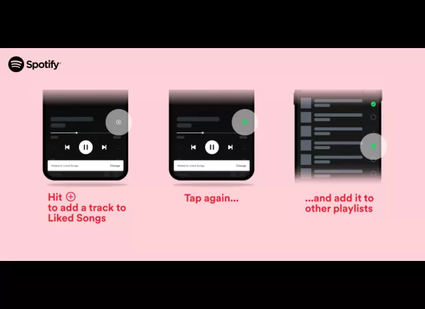 Spotify has replaced their heart icon with a new and improved 
