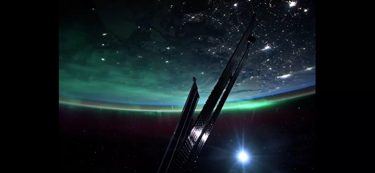 A Nasa astronaut took a gorgeous photo of the Northern Lights from outer space.