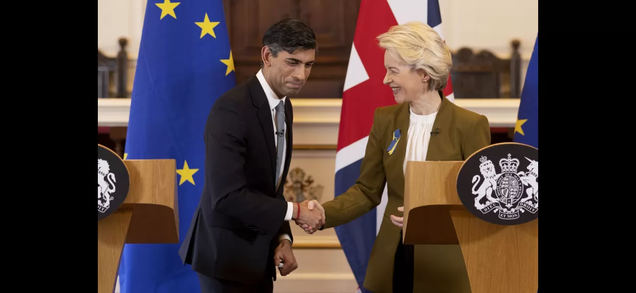 Rishi Sunak is expressing his frustration with the Brexit process and urging for it to be concluded.