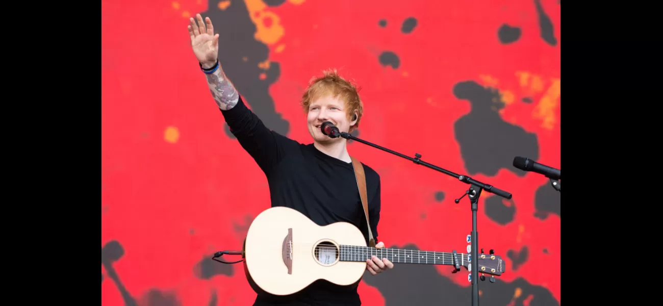Ed Sheeran is launching a tour in the UK and Europe, beginning in a few weeks.