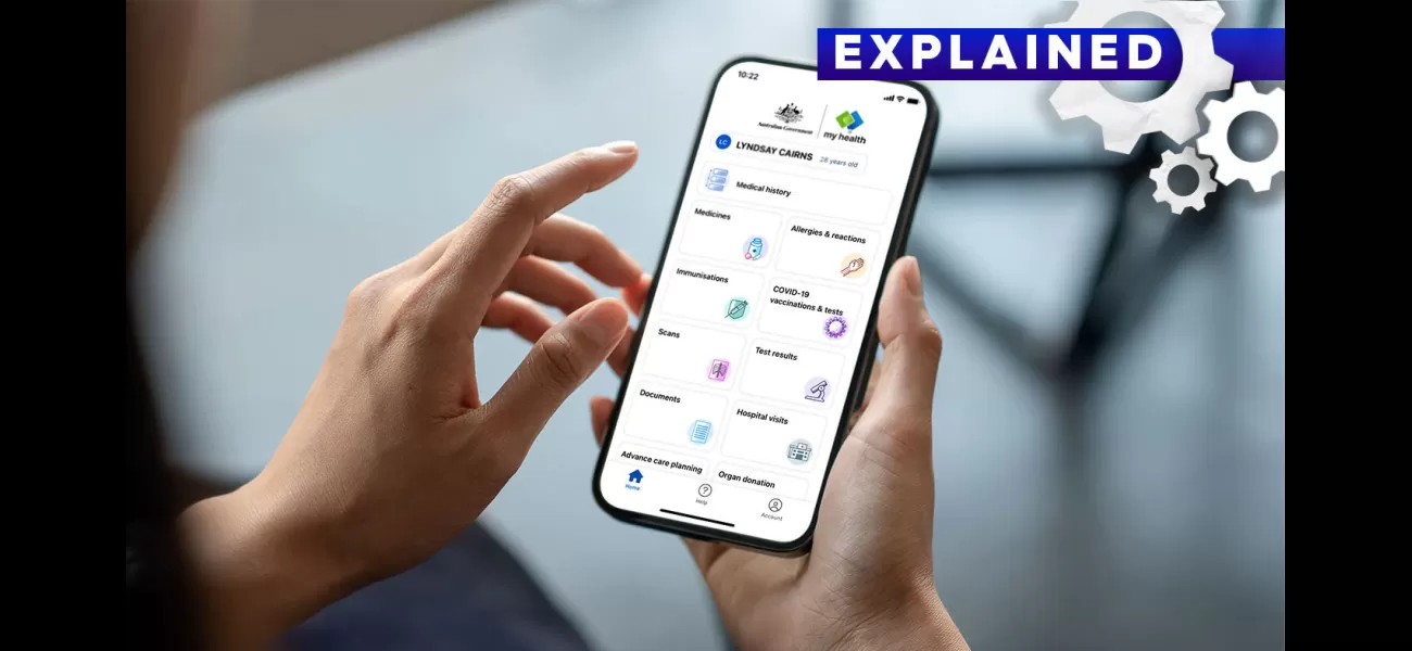 A new app has been developed to make it easier for Australians to access their My Health Record information.