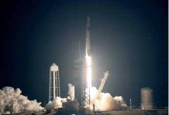 SpaceX has sent four people to the International Space Station on behalf of NASA.