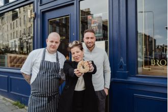 Edinburgh residents, rejoice! Broughton and Bross Bagels have joined forces to bring you delicious, holey roasted treats.