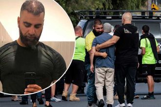 Son attempted to rescue his dad, who was fatally shot in a Sydney shooting that resembled an execution.