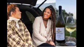 Alaska Airlines has announced that they are providing a Black Sisters' Wine upgrade for First Class passengers.