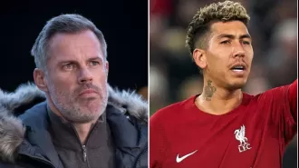 Jamie Carragher has commented on the speculation surrounding Roberto Firmino's potential transfer, expressing his opinion on the matter.
