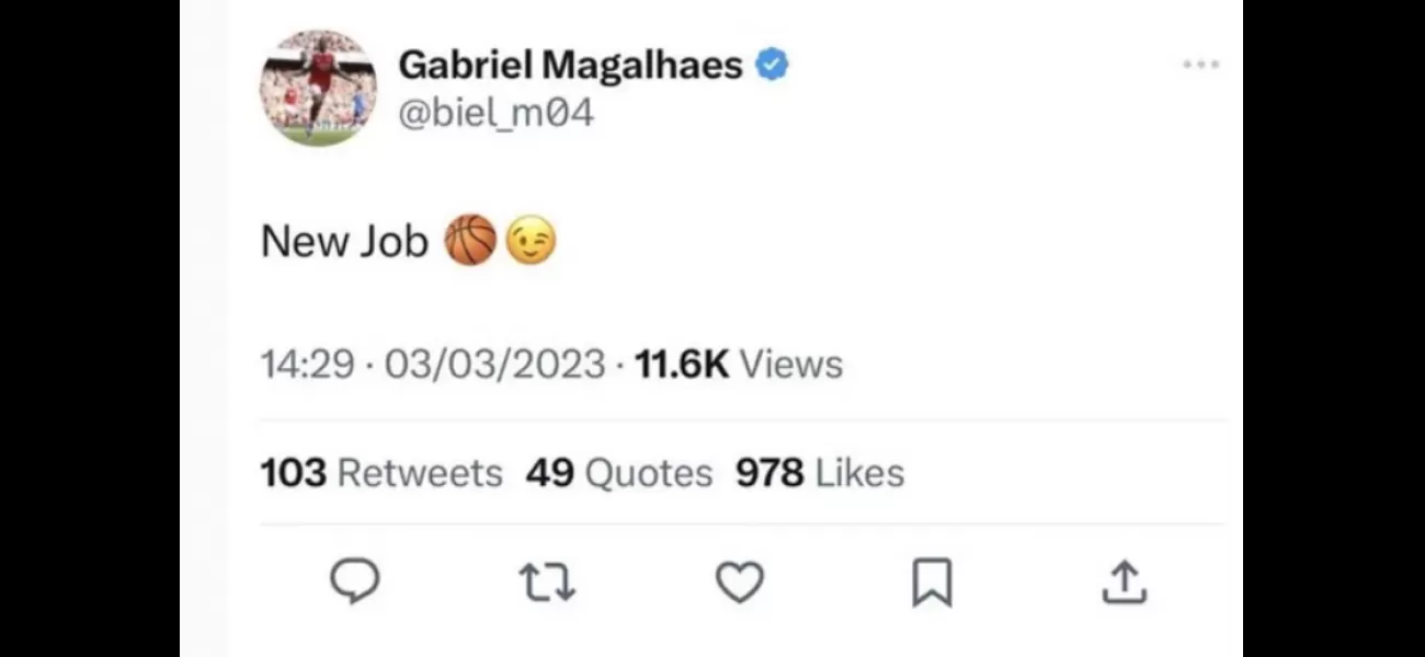 Gabriel has expressed his disappointment at not being included in Brazil's latest squad selection.