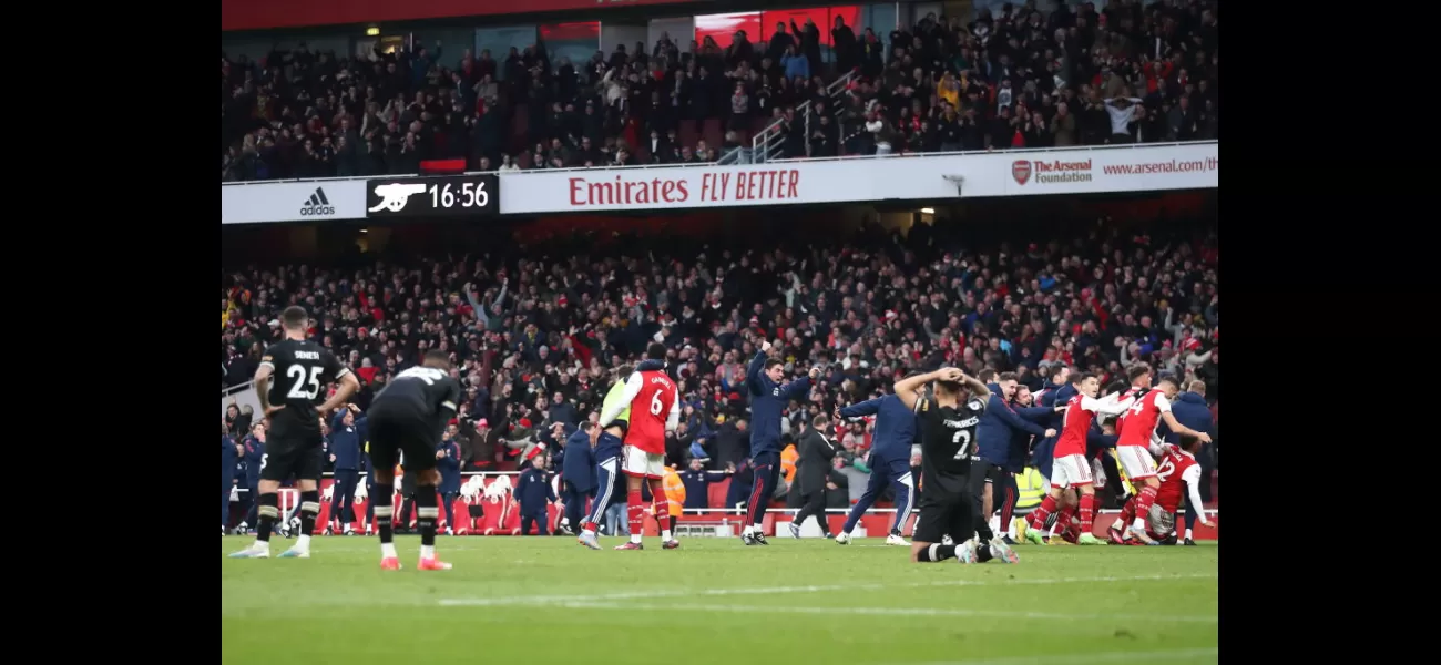 Paul Merson has predicted that Arsenal will win the Premier League title following their dramatic win against Bournemouth.