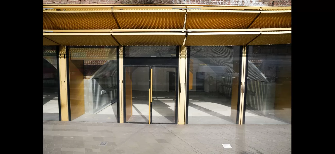 A single shop remains open at the previously unsuccessful Hackney luxury shopping mall.