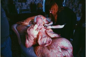 A Coronation Street actor who is a well-known face to viewers has undergone an extreme transformation to appear in a horror movie.