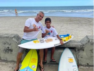 An 8-year-old boy heroically rescued his cousin from drowning in the family pool.