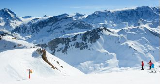 A school bus carrying 40 children crashed into a creek in the French Alps.