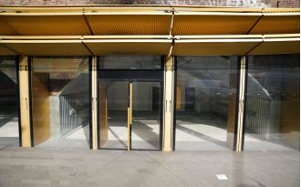 A single shop remains open at the previously unsuccessful Hackney luxury shopping mall.