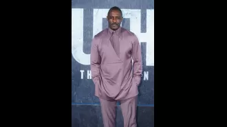 Idris Elba responds to speculation that he will be the next James Bond, seemingly confirming it with a subtle reference in his new Luther movie.