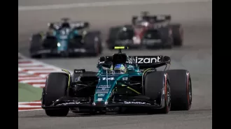 Fernando Alonso was amazed as he achieved a surprise podium finish in the Bahrain Grand Prix, which was won by Max Verstappen.