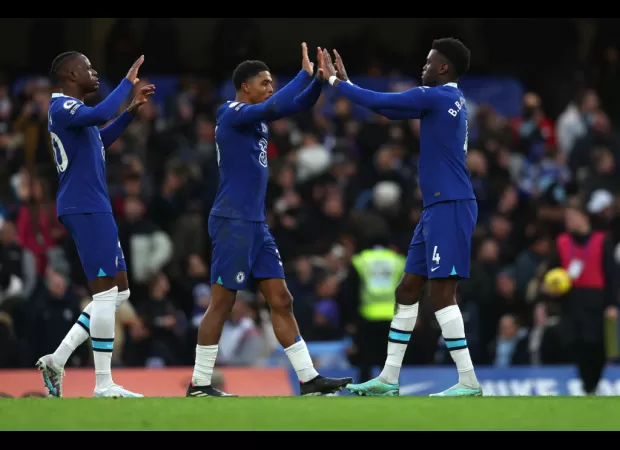 Graham Potter expressed his joy for Kalidou Koulibaly following Leeds' victory, commending the defender's leadership.