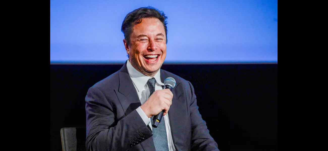 Elon Musk makes light of BBC report showing an uptick in Twitter users spreading negative messages.