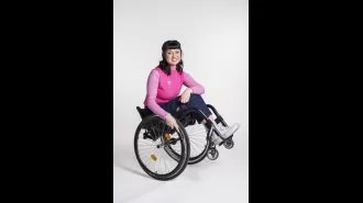 Abby Cook, a 20 year old wheelchair racer, has been chosen as the new Blue Peter presenter, with the hope of becoming a positive role model for children.