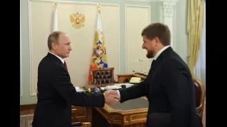 Putin invited the son of a Chechen warlord to the Kremlin in response to rumors that he was poisoned.