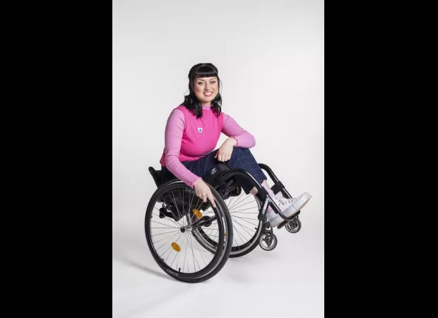 Abby Cook, a 20 year old wheelchair racer, has been chosen as the new Blue Peter presenter, with the hope of becoming a positive role model for children.