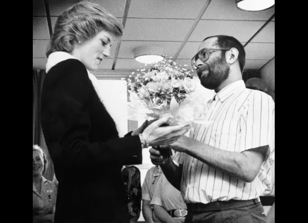 Prince Harry has vowed to carry on his mother Diana's work to eradicate HIV and AIDS.