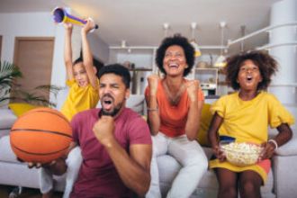 Create an environment that encourages employees to show their enthusiasm for March Madness, such as streaming games in the office or creating a tournament bracket challenge.
