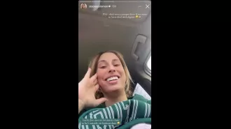 Stacey Solomon had a wardrobe malfunction while breastfeeding in her car, leaving her feeling exposed.