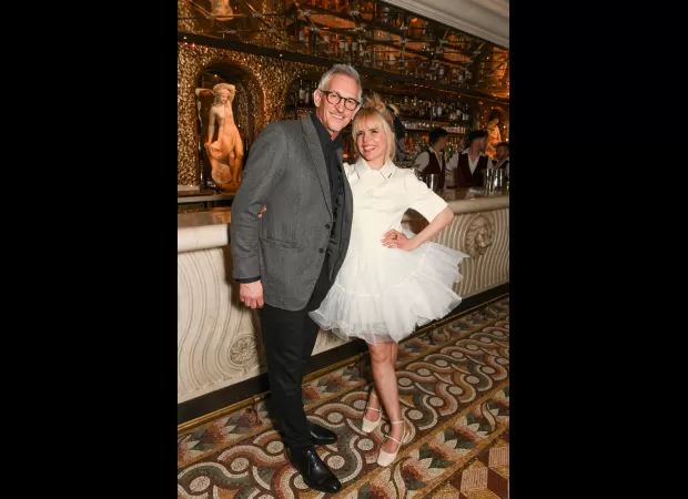 Gary Lineker attended an exclusive event with Paloma Faith, disregarding any drama surrounding the BBC or Match of the Day.