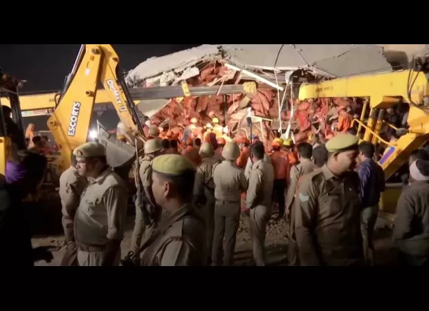 At least 14 people have died due to a large amount of potatoes that were unleashed when a cold storage roof collapsed.