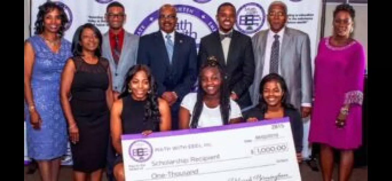 A nonprofit organization recently distributed almost $20,000 in scholarships to Black students studying in the fields of science, technology, engineering, and mathematics.